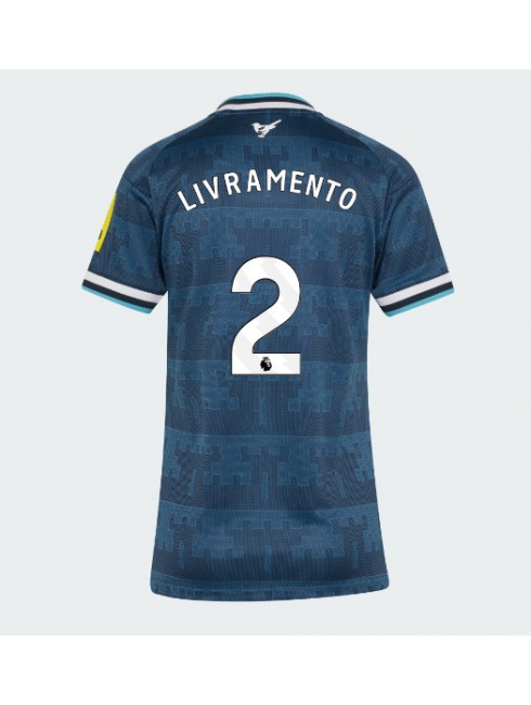 Zenske Futbalové oblečenie Newcastle United Tino Livramento #2 2026-27 Krátky Rukáv - Preč Zenske Futbalové oblečenie Newcastle United Tino Livramento #2 2026-27 Krátky Rukáv - Preč